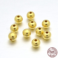 925 Sterling Silver Round Beads&nbsp;LS-STER-E040-01E