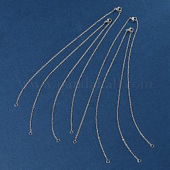 4Pcs 304 Stainless Steel Cable Chain Necklace Making&nbsp;STAS-FS0001-81P