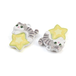 Baking Paint Zinc Alloy Pendants&nbsp;AL-CBA032C-05