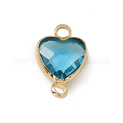 Transparent K9 Glass Connector Charms&nbsp;GLAA-A005-31LG-03