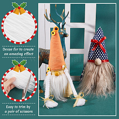 Artificial Wool Gnome Beard Costume Beard&nbsp;DIY-WH0188-94A