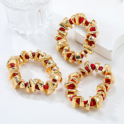 3Pcs Alloy & Resin & CCB Plastic Beaded Bracelets&nbsp;FS-WG422A1-01