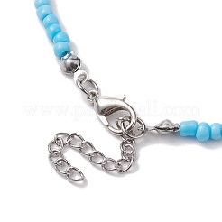 Alloy Enamel Split Pendant Necklaces&nbsp;NJEW-JN04719