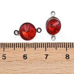 Glass Cone Connector Charms&nbsp;STAS-B108-13A