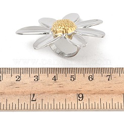 304 Stainless Steel Cuff Rings&nbsp;LS-RJEW-D338-05E-GP