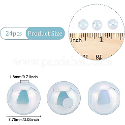 ABS Plastic Imitation Pearl Beads&nbsp;KY-BC0001-30