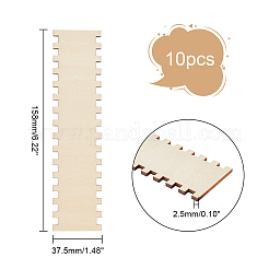 Wood Wire Winding Board&nbsp;DIY-WH0033-61