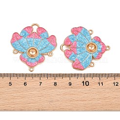 Alloy Enamel Cabochon Connector Settings&nbsp;AL-CBA8479-11KCG