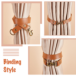 Leather Curtain Tiebacks&nbsp;AJEW-GF0005-05A