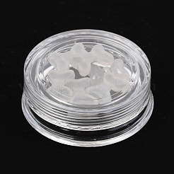 プラスチックカボションネイル  女性のためのネイルアートの装飾アクセサリー  蝶結び  グレー  12x8.5x3.8mm&nbsp;MRMJ-I001-02D