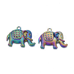 Rainbow Color Alloy Pendant Rhinestone Settings&nbsp;PALLOY-N156-192