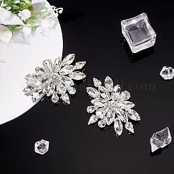 2Pcs Detachable Flower Shoe Decoration&nbsp;AJEW-FG0002-05