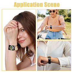 15Pcs 3 Colors Alloy Heat Transfer Watch Band Accessories&nbsp;FIND-CA0011-17B