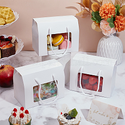 Cardboard Gift Handle Boxes&nbsp;CON-WH0086-136A