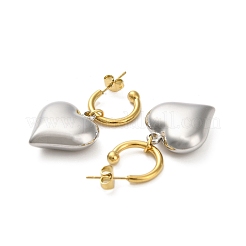 Non-Tarnish 304 Stainless Steel Pendant Earrings&nbsp;EJEW-R160-03P