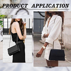 Adjustable Braided PU Leather Bag Handles&nbsp;FIND-WH0036-66