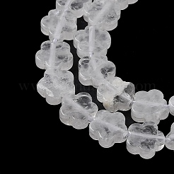 Natural Quartz Crystal Beads Strands&nbsp;G-B138-C21-01