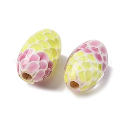 Two Tone Handmade Lampwork Beads&nbsp;LAMP-K042-01G