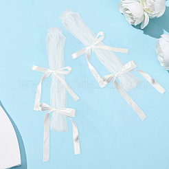 1 Pair Polyester Oversleeves for Bride&nbsp;AJEW-GF0012-07