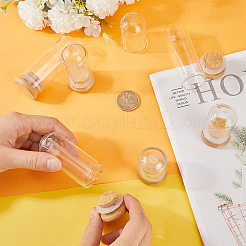 10Pcs 5 Styles Clear Glass Dome Cover&nbsp;CON-SC0001-04