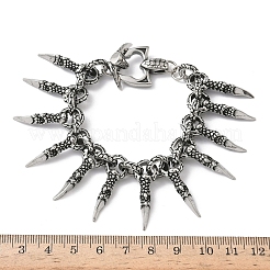 304 Stainless Steel Charm Bracelets&nbsp;BJEW-D385-02AS