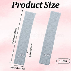 Nylon Lace Oversleeves for Women&nbsp;AJEW-WH20080-24A