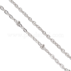 304 Stainless Steel Cable Chain Satellite Chain Slider Necklace Making&nbsp;AJEW-JB01511-02