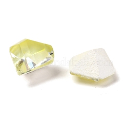 キュービックジルコニア尖底カボション  多面カット  ダイヤモンド形状  ミックスカラー  10x9x5.5mm&nbsp;ZIRC-P093-05A-MN
