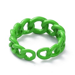 Spray Painted Alloy Cuff Ring&nbsp;RJEW-Z008-33A