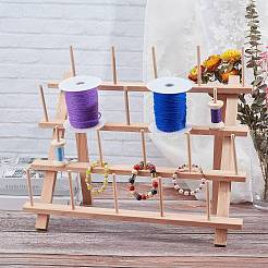 20 Spools Solid Wood Sewing Embroidery Thread Stand&nbsp;TOOL-PH0001-33