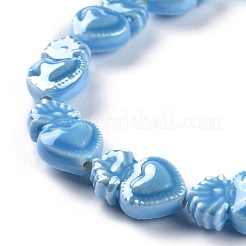 Smooth Handmade Porcelain Beads&nbsp;PORC-M003-09D