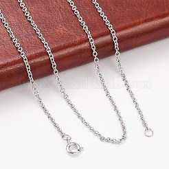 316 Surgical Stainless Steel Cable Chain Necklaces&nbsp;NJEW-JN01047-03