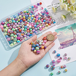 200Pcs 3 Style Handmade Polymer Clay Beads&nbsp;CLAY-BC0001-03