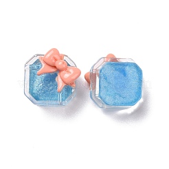 Transparent Resin Cabochons&nbsp;RESI-G029-C03