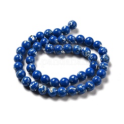 Synthetic Turquoise and Sea Shell Assembled Beads Strands&nbsp;G-D482-01C-03