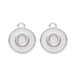 Alloy Pendant Cabochon Settings&nbsp;PALLOY-N156-01O-P