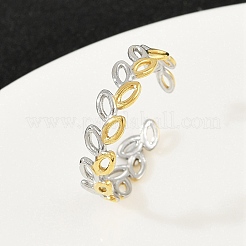 304 Stainless Steel Cuff Rings&nbsp;RJEW-H254-06GP