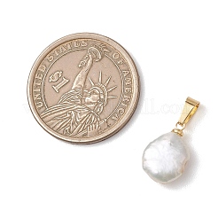 Natural Keshi Pearl Pendants&nbsp;PALLOY-JF04999
