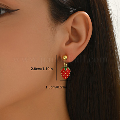 Stylish Brass Dangle Stud Earrings&nbsp;PA9879-1