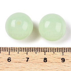不透明なアクリルビーズ  ラウンド  アクアマリン  16mm  穴：3mm  210個/ 500g&nbsp;OACR-H038-09-03