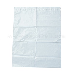 プラスチック粘着性パッキングバッグ  メーリングバッグ  長方形  ホワイト  45x35x0.01cm&nbsp;X-OPP-A003-03