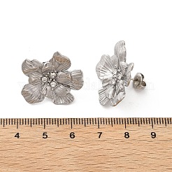 304 Stainless Steel Stud Earrings&nbsp;EJEW-M072-01P