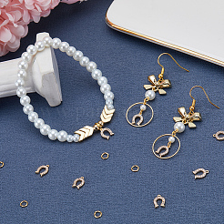 10Pcs Brass Micro Pave Clear Cubic Zirconia Charms&nbsp;KK-CN0002-85