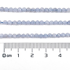 Natural Blue Lace Agate Beads Strands&nbsp;G-E411-12-3mm-01