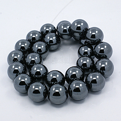 Electroplate Non-magnetic Synthetic Hematite Beads Strands&nbsp;X-G-M007-01A