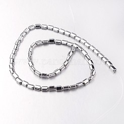 Electroplate Non-magnetic Synthetic Hematite Bead Strands&nbsp;G-F300-01B-01