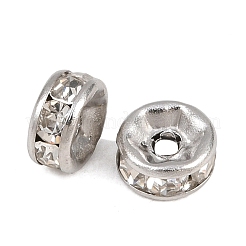 304 Stainless Steel Rhinestone Spacer Beads&nbsp;STAS-P444-01A-P