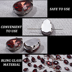 156Pcs 7 Styles Sew on Rhinestone&nbsp;DIY-SP0007-30E