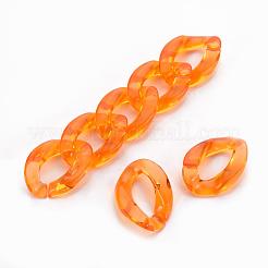 Transparent Acrylic Linking Rings&nbsp;OACR-S036-001A-J04