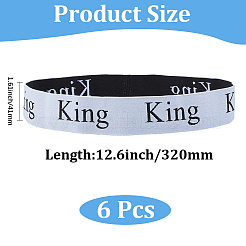 6Pcs Polyester Bed Sheet Elastic Straps&nbsp;DIY-CY0003-55D